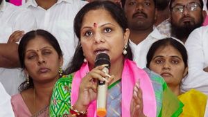 महिला आरक्षण विधेयक: फिर से धरना देंगी बीआरएस एमएलसी कविता 