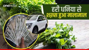 Success story: धनिया की पत्‍ती ने महाराष्‍ट्र के शख्‍स को बनाया करोड़पति, अब एसयूवी की कर रहा सवारी 