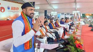 ABVP Kadana Bheri: सिकंदराबाद की रैली में 86 हजार छात्र, शिक्षा जगत से जुड़े मुद्दों पर आक्रोश