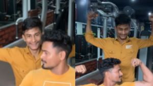 सीमा हैदर के पति को चढ़ा फिटनेस का खुमार, जिम से वायरल हुआ 'लप्पू से सचिन' का VIDEO