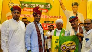 राजस्थान की धरा चाहती है बदलाव, JJP निभाएगी अहम भूमिका: दुष्यंत चौटाला