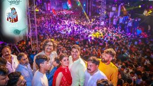 पुनित बालन की दही हांडी ने खींचा पुणे शहर का ध्यान