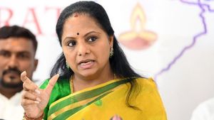 तेलंगाना: के. कविता ने महिला आरक्षण विधेयक पारित कराने के लिए देश भर के पार्टी अध्यक्षों को लिखा पत्र