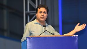 तेलंगाना: पलामुरु-रंगारेड्डी लिफ्ट सिंचाई परियोजना को राष्ट्रीय दर्जा देने की मांग,  KTR ने कही बड़ी बात 
