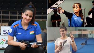 25 मीटर पिस्टल स्पर्धा में बेटियों ने जीता गोल्ड, सीएम खट्टर ने दी उज्जवल भविष्य की शुभकामनाएं