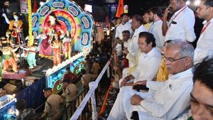 छत्तीसगढ़: झांकी समारोह में शामिल हुए CM भूपेश बघेल, भगवान गणेश से प्रदेशवासियों की सुख-समृद्धि की कामना की