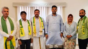 राजस्थान में जननायक जनता पार्टी ने चला बड़ा दाव, भारत नवनिर्माण पार्टी का हुआ विलय