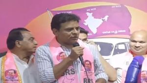 'धर्मनिरपेक्ष राज्य तेलंगाना को बिगाड़ने की कोशिश कर रहे विपक्षी दल', केटी रामा राव का हमला