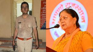  'देवेन्द्र सिंह गड़ी को सैल्यूट', नाचना अग्निकांड में पुलिसकर्मी के जांबाजी की पूर्व सीएम राजे ने की तारीफ 