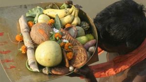 Chhath Puja 2023: पहला अर्ध्य, जानिए सूर्यास्त का टाइम 
