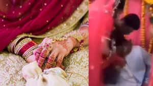 'रुको पापा अभी डांस बाकी है...' बेटी को दुल्हन बना देख रोने लगा बाप, चुप कराने की बजाय लड़की ने किया कुछ ऐसा
