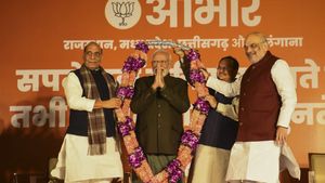 Election Results: मोदी को मिली हैट्रिक की गारंटी 