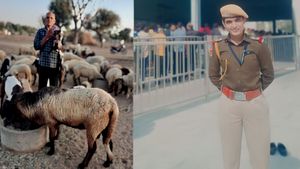 Success Story: भेड़ चराने वाले की बेटी चंदा गुर्जर बनी पुलिस अफसर, VDO से तय किया SI तक का सफर