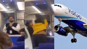 Indigo पायलट को जोर का घूंसा मार यात्री बोला Sorry Sir... अजीबोगरीब घटना की वजह जानकर पकड़ लेंगे माथा
