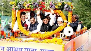मध्‍य प्रदेश सीएम मोहन यादव की जन आभार यात्रा पहुंची सागर, लोगों ने फूलों से किया भव्‍य स्‍वागत 