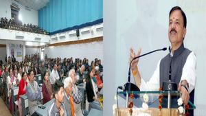 मध्‍य प्रदेश के शिक्षा मंत्री  उदय ने छात्रों को तनाव मुक्‍त होकर परीक्षा की तैयारी करने की दी सलाह 