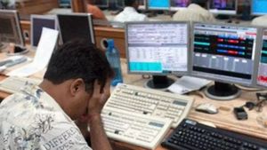शेयर बाजार में हाहाकार, सेंसेक्स में 1000 अंक से ज्यादा की गिरावट