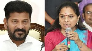 कविता ने तेलंगाना के CM पर की कानूनी कार्रवाई की मांग, KCR पर 'अपमानजनक' टिप्पणी का है मामला