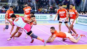 PKL 2023-24: जयपुर पिंक पैंथर्स ने गुजरात जायंट्स को हराया, टॉप स्थान पर बरकरार