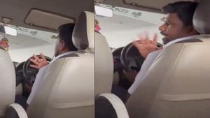 AC ऑन नहीं किया तो कैब ड्राइवर के साथ शख्स की हुई बहस, सामने आया वीडियो