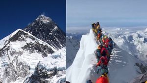Mount Everest पर लगी भारी भीड़! पहाड़ों पर चढ़ने के लिए पागल हुए लोग, भयंकर जाम का वीडियो वायरल