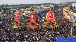 Jagannath Rath Yatra Wishes: 'जय जगन्नाथ,सब के सिर पर तेरा हाथ', अपनों को भेजें शुभकामना संदेश 