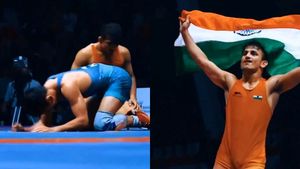 कौन है भारतीय कुश्ती का नया सितारा? जिसने वर्ल्ड चैम्पियनशिप में गोल्ड मेडल जीतकर रचा इतिहास