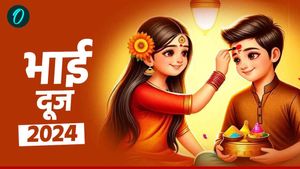   Bhai Dooj Wishes: 'मेरा भाई तो मेरी जान है', भाईदूज पर भेजें ये प्रेम भरे संदेश