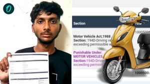 एक हेलमेट की इतनी बड़ी 'सजा', Gujarat में ठोका ₹10 लाख का Challan! कोर्ट और पुलिस के चक्कर में फंसा युवक