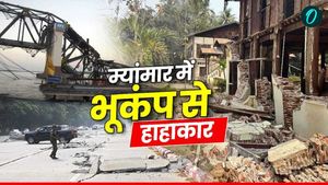 Myanmar: भूकंप से हाहाकार के बीच म्यांमार में फिर कांपी धरती, 5.1 रही तीव्रता, कल से अब तक तीन बार लगे झटके