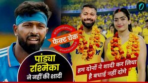 Fact Check: तलाक के बाद हार्दिक पांड्या ने रश्मिका मंदाना से नहीं की शादी, माला पहने की फर्जी फोटो वायरल
