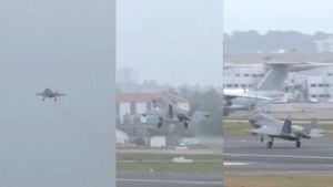 'सैयारा और धनखड़ का इस्तीफा देखने के बाद,' F-35B जेट के केरल से उड़ान भरते ही सोशल मीडिया पर आई Memes की बाढ़