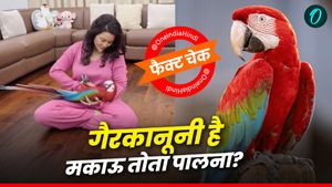 Fact Check: CM देवेंद्र फडणवीस की पत्नी ने पाला मकाऊ तोता, लोगों ने बताया गैरकानूनी, जानिए क्या हैं नियम