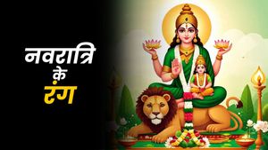 Navratri Day 5 Colour: नवरात्रि के पांचवे दिन पहनते हैं किस रंग के कपड़े?देवी की पूजा में क्या है इसका महत्त्व?