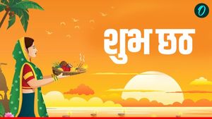 Happy Chhath Puja 2025: 'हे छठी मईया सुनी अरज हमार', अपनों के भेजें खास संदेश 