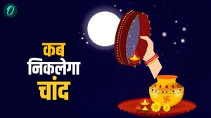  Karwa Chauth 2025 Moonrise Time: जानें आपके शहर में आज कब निकलेगा करवा चौथ का चांद? 