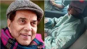 Video: दोस्त धर्मेंद्र को देखने नहीं पहुंचे अमिताभ बच्चन, जुहू की सड़कों पर कार चलाते दिखे!