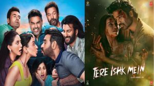 'तेरे इश्क में' और 'दे दे प्यार दे 2' की ओटीटी रिलीज डेट आई सामने, इस दिन घर पर देख सकेंगे फिल्म
