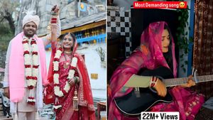 Tanya Singh कौन हैं? इस घूंघट वाली Viral 'गिटार दुल्हन' ने फिर मचाया तहलका! VIDEO में दादी संग किया ऐसा 
