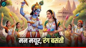 Basant Panchami 2026: 'जोगीरा सारा रा रा रा', ब्रज में शुरू हुआ होली महोत्सव, राधा-मोहन को क्यों लगा गुलाल? 