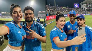 IND vs PAK: जीत के जश्न में रिंकू-सूर्या के साथ दिखी मिस्ट्री गर्ल कौन? सच आया सामने तो उड़े सबके होश!