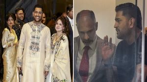 VIDEO: सेमीफाइनल का सबसे फनी मोमेंट वायरल, बुमराह के कैच पर साक्षी ने किया डांस, फिर धोनी ने कराया शांत! 