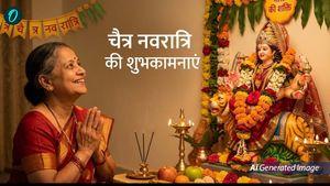 Happy Chaitra Navratri 2026:  'प्रेम से बोलो जय माता दी', अपनों को भेजें खास संदेश