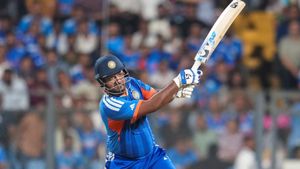 IND vs ENG: वानखेड़े में देखते रह गए रोहित! संजू सैमसन ने मचाई तबाही, तोड़ डाला हिटमैन का सबसे बड़ा कीर्तिमान