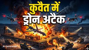 Kuwait drone Attack: शांति वार्ता के बीच बड़ा धमाका! कुवैत सीमा पर इराक की तरफ से गिरे आत्मघाती ड्रोन