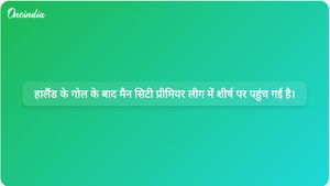 हालैंड के गोल से बर्नली को हार का सामना करना पड़ा और मैनचेस्टर सिटी ने प्रीमियर लीग में बढ़त हासिल कर ली।