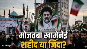 Mojtaba Khamenei Death: मोजतबा खामेनेई की भी हो चुकी है मौत? पोस्टर में 'शहीद' की तरह दिखी तस्वीर
