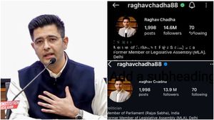 BJP में जाते ही Raghav Chadha को डिजिटल झटका! लाखों में Insta फॉलोअर्स कम, जनता दे रही ‘ऑनलाइन सजा’?