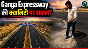 Ganga Expressway: उखड़ने लगा 36,000 करोड़ का एक्सप्रेसवे? सपा, कांग्रेस और AAP ने Video शेयर कर लगाए आरोप