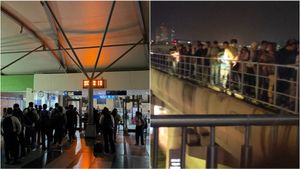 Gurugram में ब्लैकआउट! ट्रांसफार्मर में धमाका, 7 बिजली घर बंद,रैपिड मेट्रो रुकी तो ट्रैक पर उतर आए यात्री